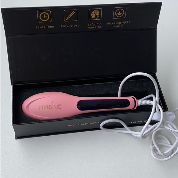 Magic 👌Ceramic brush , hair straightening - Picture 3 of 5